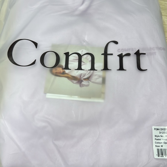 COMFRT PASTEL HOODIE OPAL - M - Picture 5 of 7